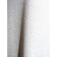 Błyszcząca wieczorowa tunika Oversize z dekoltem - pudrowy róż